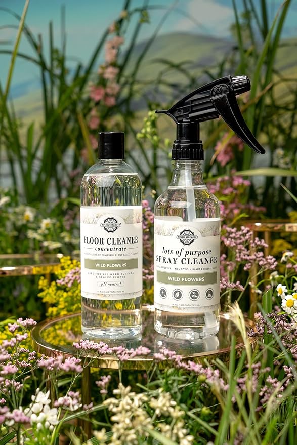 Rustic Strength Lots of Purpose Spray Cleaner, Wild Flowers, 16 oz