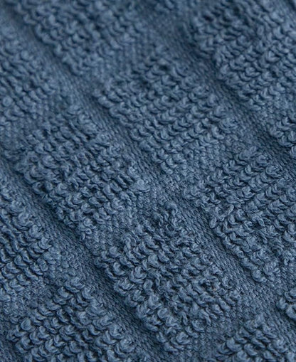 Ritz Premium Kitchen Towel and Dish Cloth Value Set: Highly Absorbent, Super Soft, Long-Lasting, 100% Cotton Checked and Solid Hand Towels, Tea Towels, Bar Towels - 12-Pack, Federal Blue/Graphite
