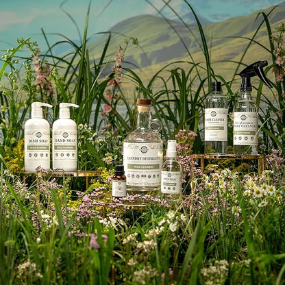 Rustic Strength Lots of Purpose Spray Cleaner, Wild Flowers, 16 oz