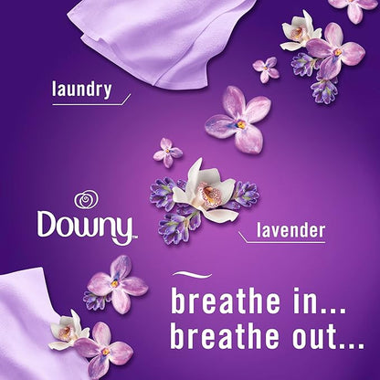 Febreze Air Mist, Air Freshener Spray, Odor Fighting Room Spray, Deodorizer for Home Bathroom Kitchen Office Apartment Dorm Room Classroom, Downy Calm Lavender & Vanilla Bean Scent, 8.1oz (Pack of 3)