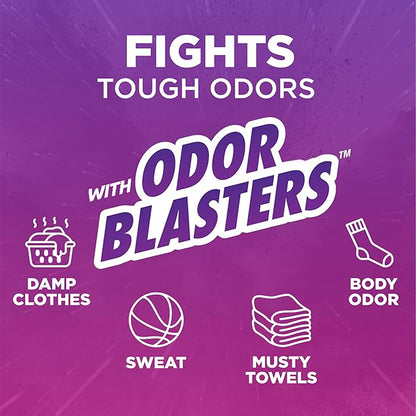 ARM & HAMMER Odor Blasters In-Wash Laundry Scent Booster, Eliminates Tough Odors, Fresh Burst Scent, 24 oz Bottle
