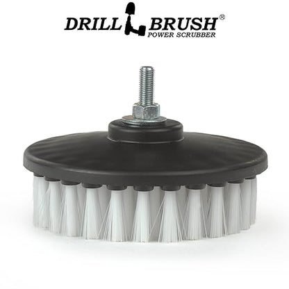 Polishing Scrub Brush - Carpet Cleaner Brush - Threaded Shaft Brush - Glass Cleaner Brush - Carpet Brush for Vehicles - Car Detailing Kit - Interior - Professional Car Detailing Kit for Vehicles