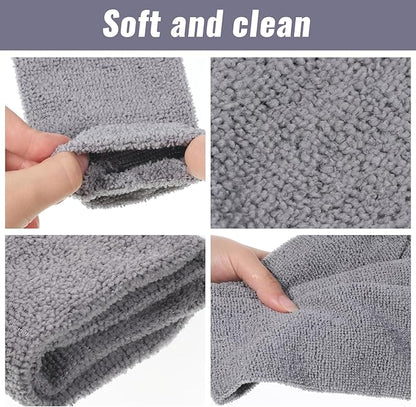 6pcs Gap Duster Covers Retractable Gap Dust Cleaner Cloth Flexible Refill Microfiber Cleaner Covers Reusable Washable Gap Dusting Cloth for Cleaning Under Refrigerator Sofa Couch Bed Furniture
