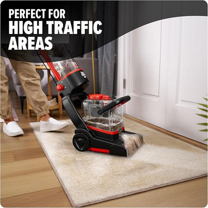 Dirt Devil Full Size Carpet Cleaner Machine for Carpet and Upholstery, Deep Cleaning Carpet Shampooer Machine with Two Cleaning Modes, Pair with Dirt Devil Carpet Cleaner Solution