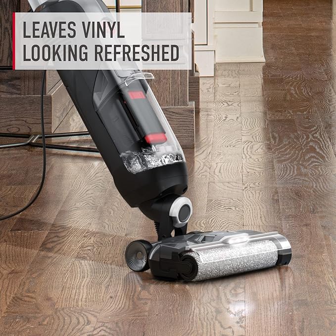Hoover Luxury Vinyl Hard Floor Solution, Concentrated Cleaning Solution for Hard Floor Machines, 64 oz, AH31454