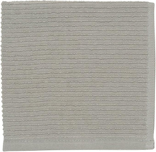 Now Designs Ripple Kitchen Dishcloth London Gray 13 x 13in Set of 4