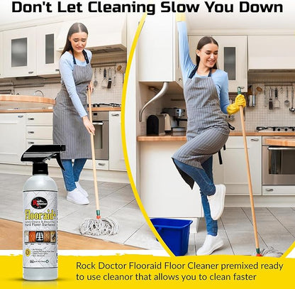 Rock Doctor Hard Floor Cleaner, Multi-Surface Formula for Tile, Stone, Laminate, and Granite, 24 oz, Christmas and New Year Cleaning 1 Pk