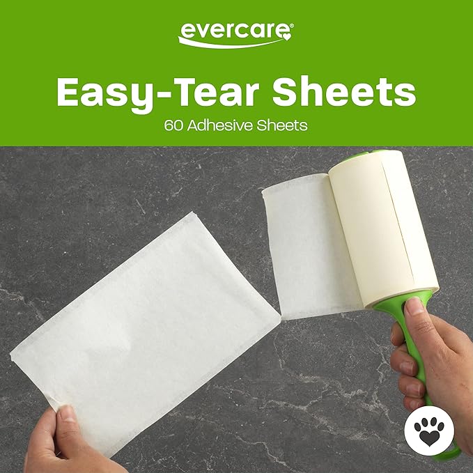 Evercare Pet Hair Lint Roller Refill 60 Layers (30.1 ftx4)