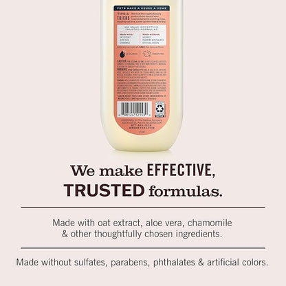 MRS. MEYER'S Clean Day 3 in 1 Dog Shampoo, White Peach Scent, 14oz