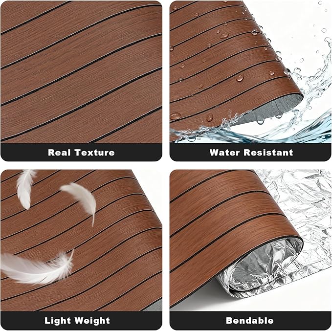 3D Wall Panels Peel and Stick – 15.74"x 24FT PVC Faux Wood Grain Texture, Self Adhesive Waterproof Wall Covering, DIY Accent Wall, Sofa Background Backsplash & Modern Home Decor, Covers 31.5 sq.ft
