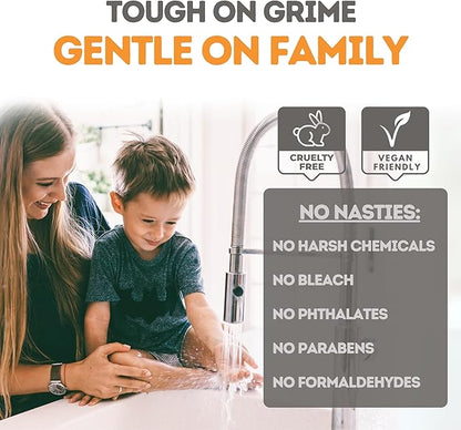 Dishwasher Detergent Sheets, 120 Washes, Natural Dishwasher Detergent Liquid, No Plastic or Phosphate Septic & Gray Water Safe, Organic, No Mess, Use in Dishwasher or Sink