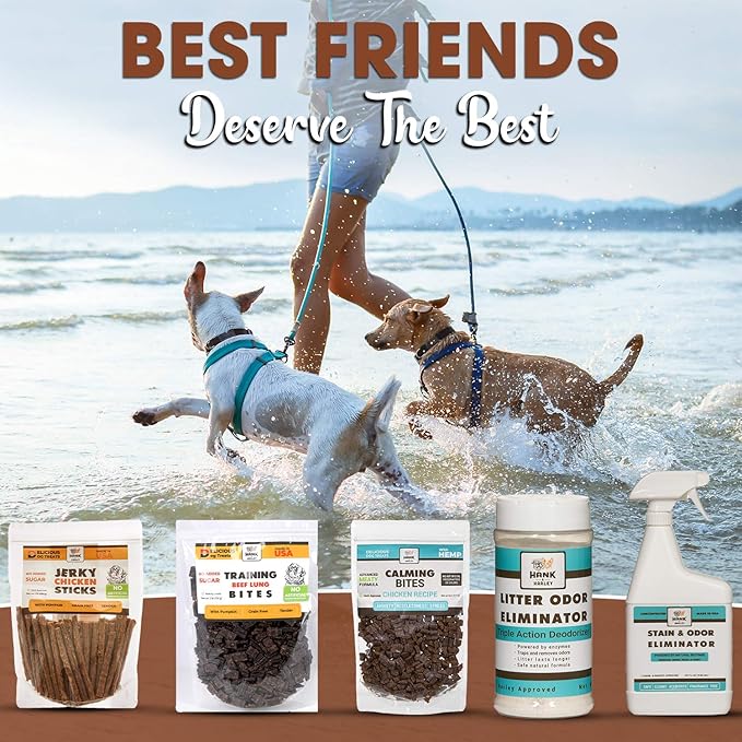 Hank & Harley Extreme Enzyme, PET Stain & Odor Eliminator - Triple Action bio-enzymatic Cleaners and Plant Based surfactants Breaks Down pet Mess Forever. Fragrance Free, Safe for Pets
