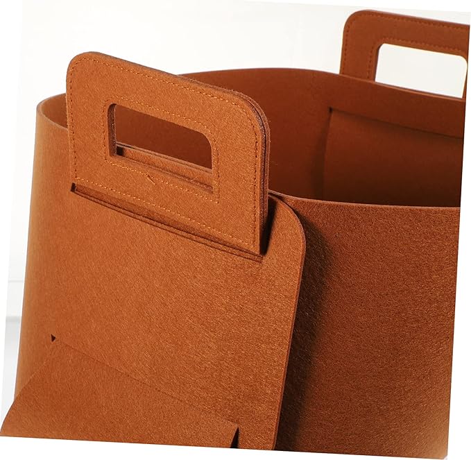 Vaguelly Foldable Laundry Hamper Space Saving Dirty Clothes Basket Sturdy Handles Portable and Decorative Storage Organizer for Bedroom Bathroom and Travel