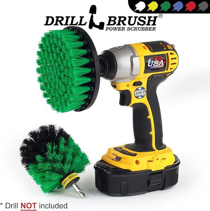 Kitchen Cleaning Supplies - Kitchen Scrubbing Accessories - Tile Cleaner - Oven Scrubbing Brush Set - Stove Cleaning Tool - Cast Iron Skillet Brush - Cooktop Cleaning Brush - Air Fryer Cleaning Brush