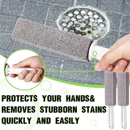 Vesici Pumice Cleaning Stone with Extra Long Handle Pumice Stone Toilet Bowl Cleaner for Toilet, Bathtubs, Sinks, Swimming Pools, Grills, Kitchen, Household Cleaning(20 Pieces)
