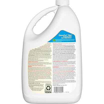 CloroxPro Tilex Disinfecting Instant Mold and Mildew Remover Refill, 128 Ounces Each (Pack of 4) (35605) Package May Vary