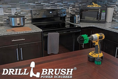 Household Cleaner Kitchen Accessories - Kitchen Cleaning Supplies - Stovetop Scrub Brushes - Oven Scrubbing Tools - Griddle Cleaner Brush - Cast Iron Skillet Scrubber - Pots and Pans Cleaning Brushes