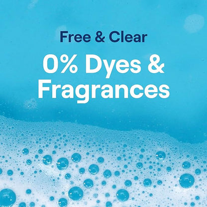 Seventh Generation Dish Liquid Soap Refill Free & Clear Dish Soap for sensitive skin 50 oz,(Pack of 6)