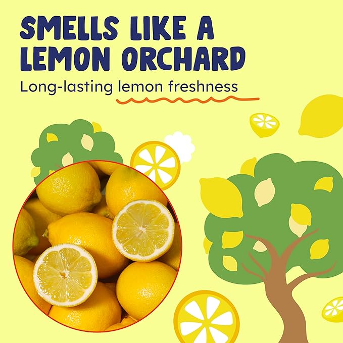Originally Yellow Lemon Vinegar All Purpose Cleaning Spray | Distilled Cleaning Vinegar | Plant-Derived All Purpose Cleaner | Living Room, Bathroom, & Kitchen | 3 Pack