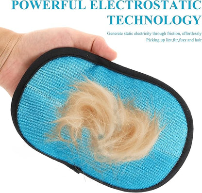Pet Hair Removal Glove, Easy to Use， Electrostatic Pet Hair Remover, Reusable