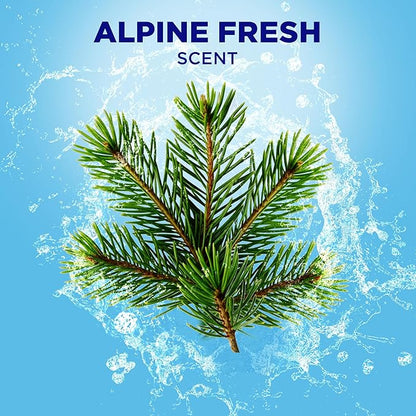 Soft Scrub in-Tank Toilet Cleaner Duo-Cubes, Alpine Fresh, 4Count
