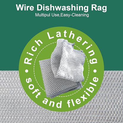 Non Scratch Wire Dishcloth, 40 Pack