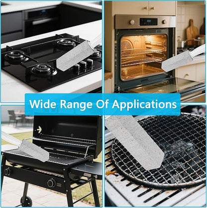 Cleaning Pumice Stone for Stove Grates，Grill Cleaner for Outdoor Grill Pumice Stone for Cleaning Oven 3Pcs