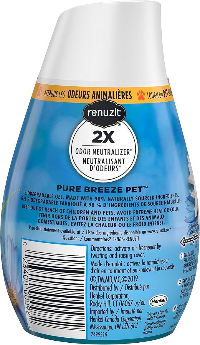 Renuzit Adjustables Air Freshener, Pure Breeze, 7 Ounce