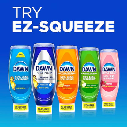 Dawn Ultra Antibacterial EZ-Squeeze Hand Soap, Apple Blossom, 22 Fl Oz