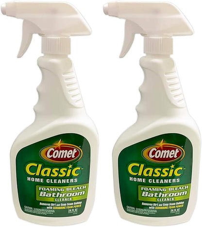 Comet Classic Foaming Bleach Bathroom Cleaner 24 oz (2 pack)