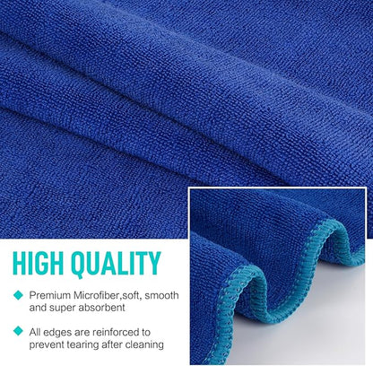 SINLAND Microfiber Gym Towels Super Absorbent Compact Travel Workout Towel Quick Dry Camping Sweat Towel for Sports Beach Swimming Backpacking Hiking and Yoga Men Women 16 Inch X 32 Inch