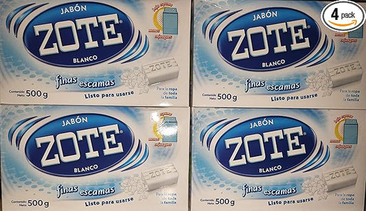 My Brand Jabon Zote Blanco Laundry Flakes (4), Pack of 3