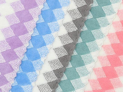 Microfiber Cleaning Cloth Lint Free Cleaning Rags, 10 Pack Fast Drying Dish Rags for Cleaning, Super Absorbent Kitchen Dish Cloths for Wash Dishes,12 in x 12 in, Mix Color