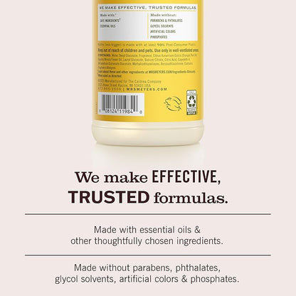 Mrs. MEYER'S CLEAN DAY Multi-Surface Everyday Cleaner, Dandelion Scent, 16 Fl Oz Bottle - 3 Pack