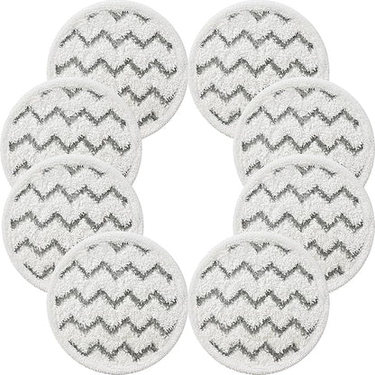 Eifrthe 3897a Rotating Mop Pads for Bissell Spin-Wave SmartSteam Scrubbing Steam Mop 3897A 3712 3712W, Model No 1641112,8 Pack