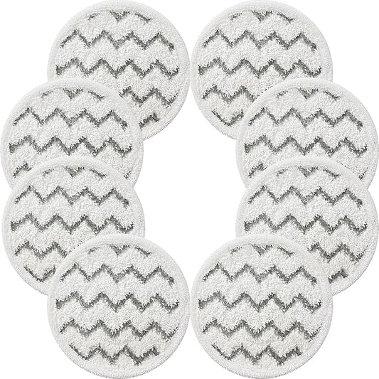 Eifrthe 3897a Rotating Mop Pads for Bissell Spin-Wave SmartSteam Scrubbing Steam Mop 3897A 3712 3712W, Model No 1641112,8 Pack