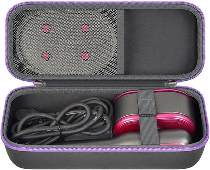PAIYULE Portable Steamer Travel Case, Storage Bag Compatible with DRFLASH Handheld Clothes Steamer, Organized with Mesh Pocket for Accessories (Case Only), Dark Gray