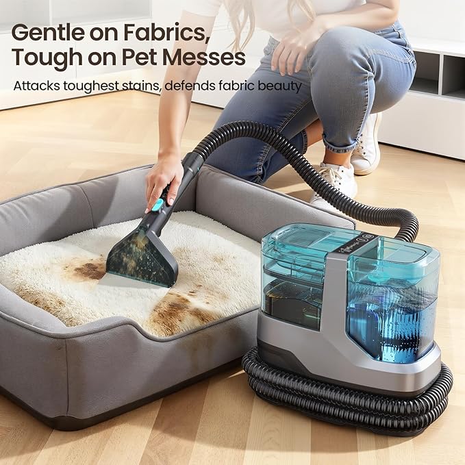 Portable Steam Carpet Cleaner Pink