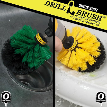 Kitchen Accessories - Pots and Pans Set - Spin Brush Kit - Grout Cleaner - Cleaning Supplies - Bathroom Accessories - Soap Scum, Hard Water Stains, Mineral Deposits, Calcium Build-up, Rust Stains