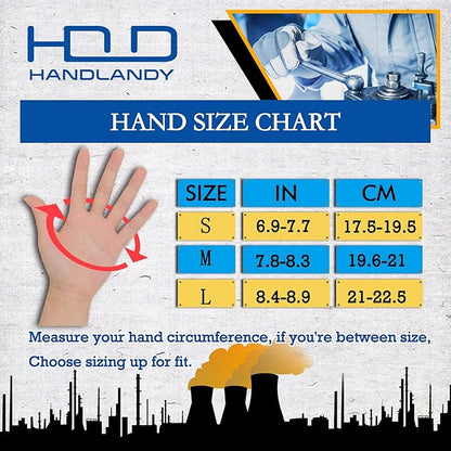 HANDLANDY Chemical Gloves, Heavy Duty Cleaning Gloves