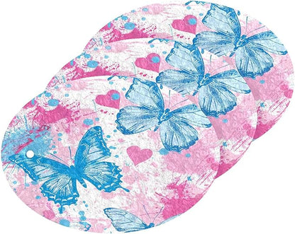 Butterfly Kitchen Scrub Sponges, Pop-up Kitchen Cleaning Sponges Reusable Dish Washing Sponges for Bathroom Household Cleaning 3 Pack - Non Scratch Scrubber
