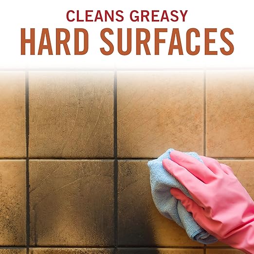 Wall Wash with Biosolv, Multipurpose Degreaser for Walls and Smoke Damage, Hard Surface Cleaner, 1-Gal Bottle