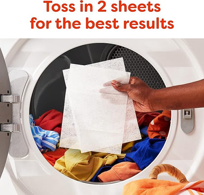Bounce Dryer Sheets, 330 count, Outdoor Fresh Scent, Fabric Softener Sheets, Reduces Static, Softens and Fights Wrinkles