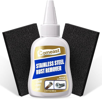 Stainless Steel Rust Remover for Cleaning Commercial Equipment, Appliances, Grills, Sinks, and Tools – 6.67 oz / 200ML
