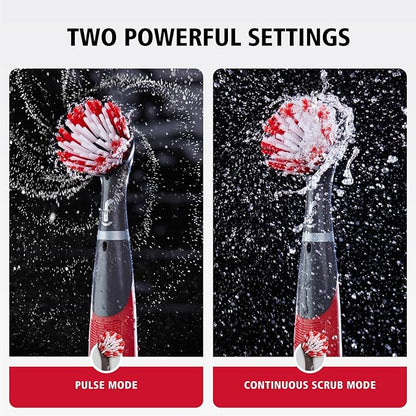 Rubbermaid Reveal Power Scrubber 18-Piece Kit, Cordless Electric Battery Powered Scrub Brush, Water Resistant, for Home/Kitchen/Bathroom/Grout/Tile/Shower/Tub