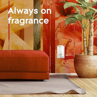 Glade PlugIns Refills Air Freshener, Scented and Essential Oils for Home and Bathroom, Hawaiian Breeze, 1.34 Fl Oz, 2 Count
