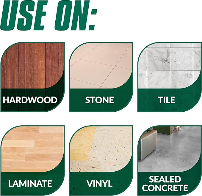 Multi-Surface Floor Care - Cleans Hardwood, Vinyl, Laminate, Tile, Concrete and Other Wood - pH Neutral Floor Cleaner 32oz