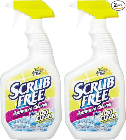 Scrub Free Soap Scum Cleaner - Lemon - 32 oz - 2 pk