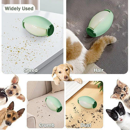 Washable Reusable Lint Roller for Clothes, Lint Rollers for Pet Hair Extra Sticky, Dog Cat Pet Hair Remover for Clothes, Portable Travel Sticky Rollers for Dust Lint Hair