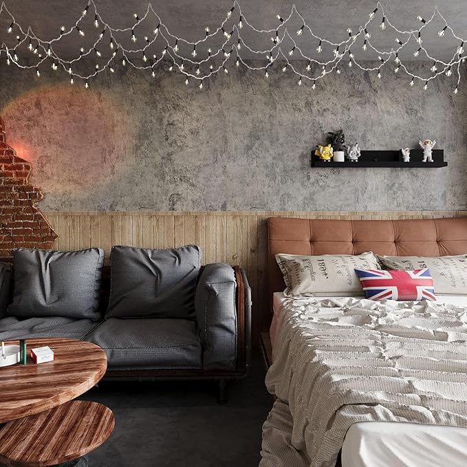 Extra Wide Large Size Grey Concrete Wallpaper Peel and Stick Industrial Cement Wall Paper Matte Light Brown Beige 48"×118" Concrete Contact Paper for Countertops Wall Covering for Bedroom Bathroom